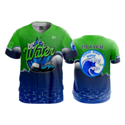 MENS HEAVYWEIGHT FULL BUTTON DOWN DC-WAVE-TEAM-BLUE-2