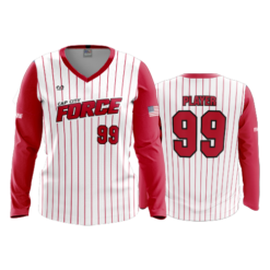 WOMENS V-NECK LONGSLEEVE CAP-CITY-FORCE-1