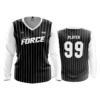 WOMENS V-NECK LONGSLEEVE CAP-CITY-FORCE-2