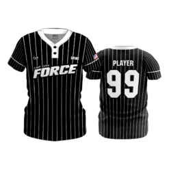 WOMENS 2-BUTTON SCOOP NECK LYCRA MESH CAP-CITY-FORCE-2