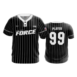 MENS 2-BUTTON SCOOP NECK LYCRA MESH CAP-CITY-FORCE-2