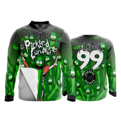 UNISEX SIDE ZIP PULLOVER PICKLED-CUCUMBER-ADD