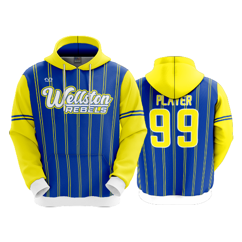 UNISEX FLEECE HOODY WELLSTON-REBELS-2