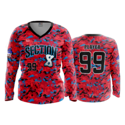 WOMENS V-NECK LONGSLEEVE SECTION-8-1