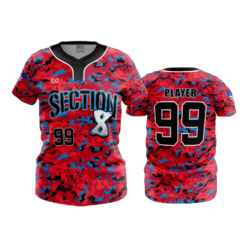 WOMENS NO BUTTON SCOOP NECK SECTION-8-1