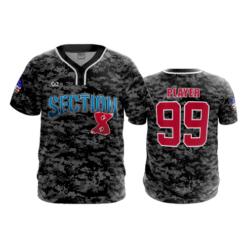 MENS 2-BUTTON SCOOP NECK LYCRA MESH SECTION-8-2