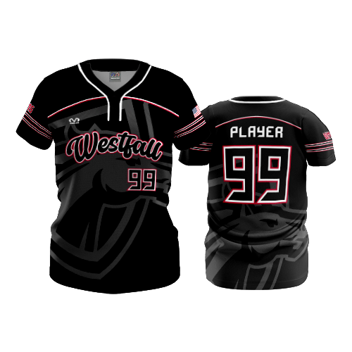 WOMENS 2-BUTTON SCOOP NECK LYCRA MESH WESTFALL-1