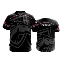 UNISEX 1/4 ZIP MICRO FIBER SHORT SLEEVE WESTFALL-1