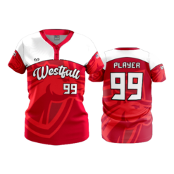 WOMENS 2-BUTTON SCOOP NECK LYCRA MESH WESTFALL-2