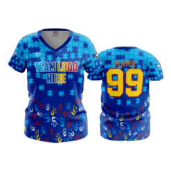 WOMENS V-NECK AUSTISM-1