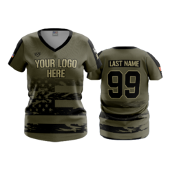 WOMENS V-NECK TROOPS-1