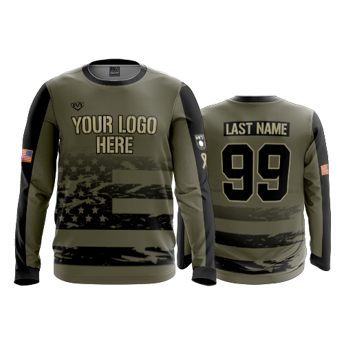 MENS SPORT CREW NECK LONGSLEEVE TROOPS-1
