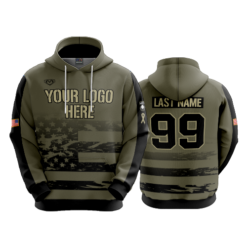 UNISEX FLEECE HOODY TROOPS-1