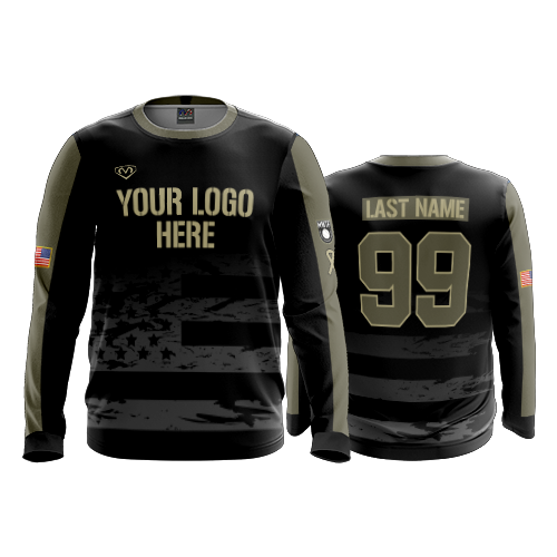 MENS SPORT CREW NECK LONGSLEEVE TROOPS-2