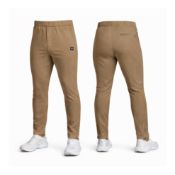 UNISEX TAPER LEG STRETCH PANT DEEP KHAKI