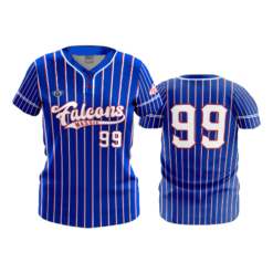 WOMENS 2-BUTTON SCOOP NECK LYCRA MESH MASSIE-FALCONS-PIN