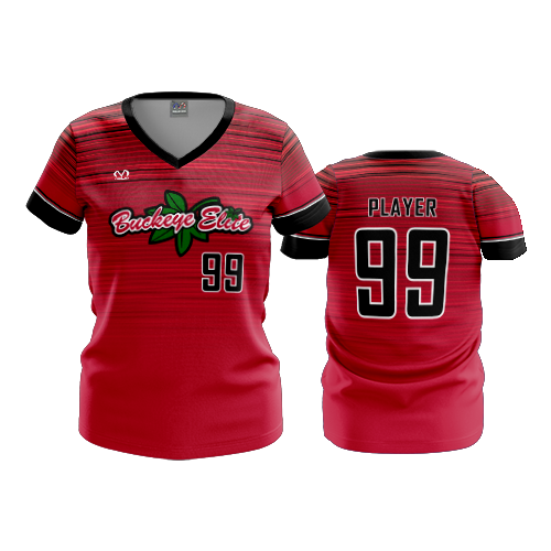 WOMENS V-NECK BUCKEYE-ELITE-1