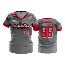 WOMENS V-NECK BUCKEYE-ELITE-2