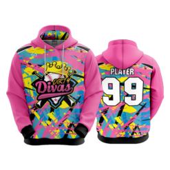 UNISEX FLEECE HOODY DIRTY-DIVAS-1