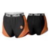 WOMENS MICRO FIBER RUN SHORT CENTRAL-OHIO-TIGERS-1