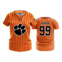 WOMENS 2-BUTTON SCOOP NECK LYCRA MESH CENTRAL-OHIO-TIGERS-1