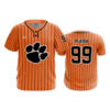 MENS 2-BUTTON SCOOP NECK LYCRA MESH CENTRAL-OHIO-TIGERS-1