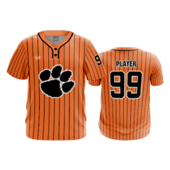 MENS 2-BUTTON SCOOP NECK LYCRA MESH CENTRAL-OHIO-TIGERS-1