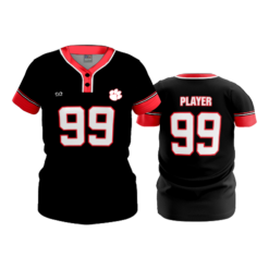 WOMENS 2-BUTTON SCOOP NECK LYCRA MESH CENTRAL-OHIO-TIGERS-2