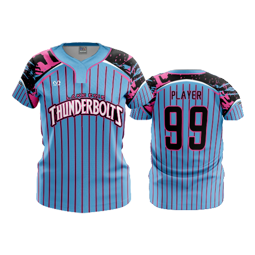 WOMENS NO BUTTON SCOOP NECK LAKE-ERIE-THUNDERBOLTS-1