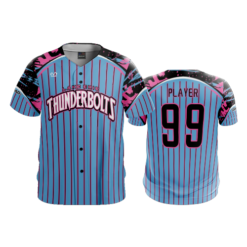 MENS HEAVYWEIGHT FULL BUTTON DOWN LAKE-ERIE-THUNDERBOLTS-1