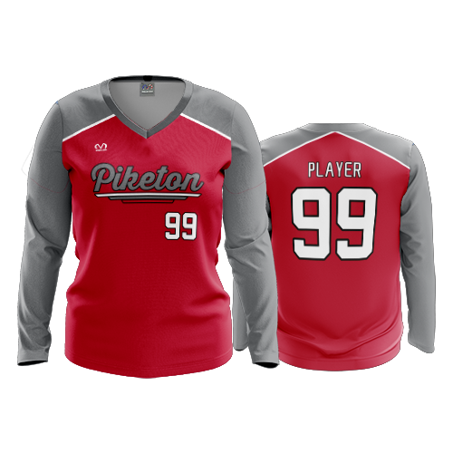 WOMENS V-NECK LONGSLEEVE PIKETON-2