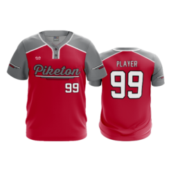 MENS 2-BUTTON SCOOP NECK LYCRA MESH PIKETON-2