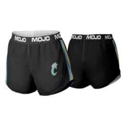 WOMENS MICRO FIBER RUN SHORT COUGARS-1