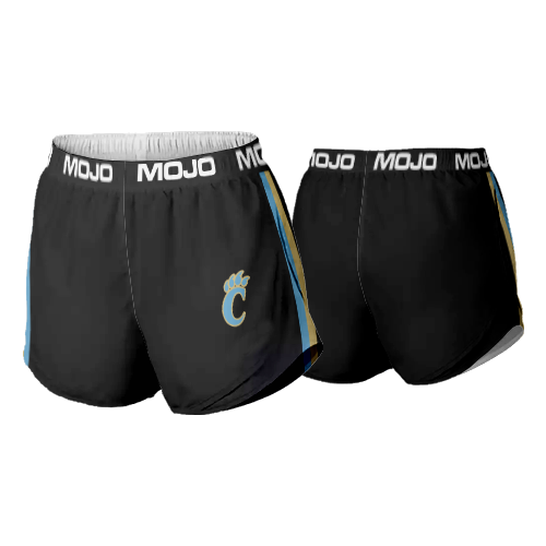 WOMENS MICRO FIBER RUN SHORT COUGARS-1