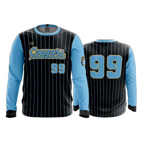 MENS SPORT CREW NECK LONGSLEEVE COUGARS-1