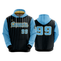 UNISEX FLEECE HOODY COUGARS-1
