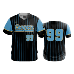 MENS HEAVYWEIGHT FULL BUTTON DOWN COUGARS-1