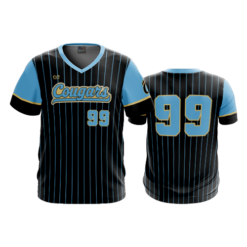 MENS SPORT V-NECK COUGARS-1