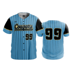 MENS HEAVYWEIGHT FULL BUTTON DOWN COUGARS-2