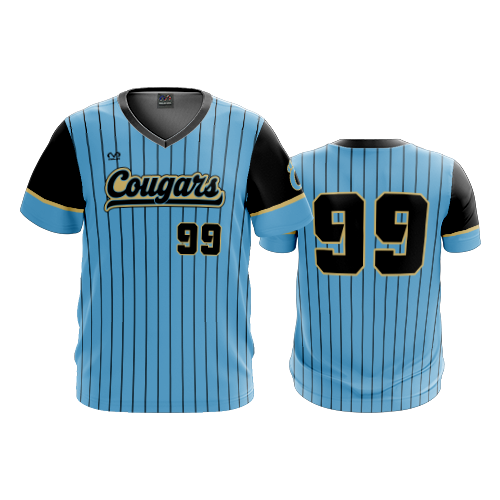 MENS SPORT V-NECK COUGARS-2