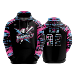 UNISEX FLEECE HOODY LAKE-ERIE-THUNDERBOLTS-2