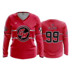 WOMENS V-NECK LONGSLEEVE CRUISERS-1