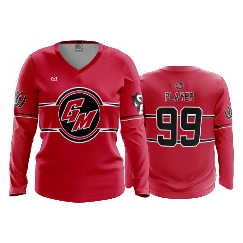 WOMENS V-NECK LONGSLEEVE CRUISERS-1