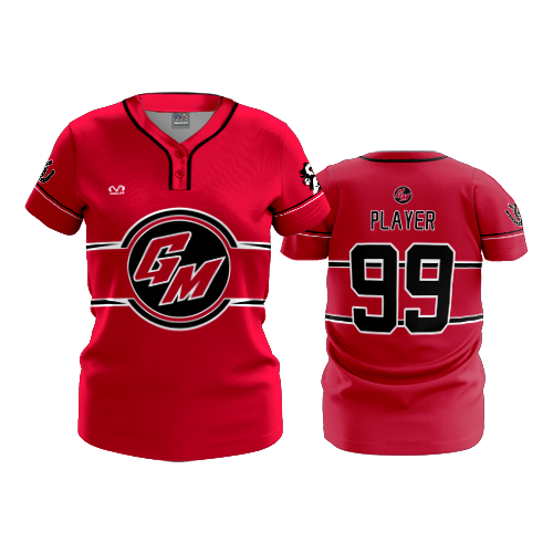 WOMENS 2-BUTTON SCOOP NECK LYCRA MESH CRUISERS-1