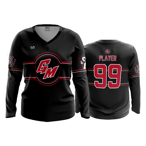 WOMENS V-NECK LONGSLEEVE CRUISERS-2