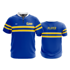 UNISEX QUARTER ZIP MICRO FIBER SHORT SLEEVE GAHANNA-FP-1