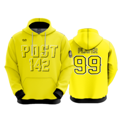 UNISEX FLEECE HOODY POST-142-SHOCKERS-1