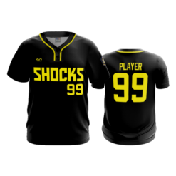 MENS 2-BUTTON SCOOP NECK LYCRA MESH POST-142-SHOCKERS-2