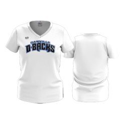 WOMENS SPIRIT V-NECK DANVILLE-DIAMONDBACKS-1