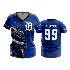 WOMENS V-NECK DANVILLE-DIAMONDBACKS-1